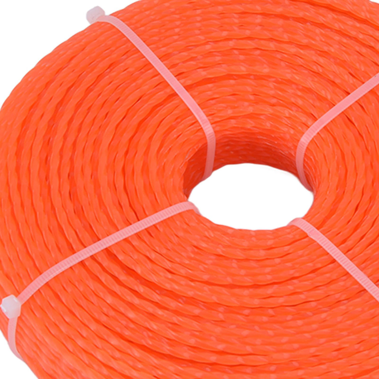 Nylon Trimmer Cord 2.7mm 100m Twist Shape Trimmer Line for Heavy Duty Lawn Mower Cutters