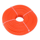 2.4mm 120m Trimmer Line Nylon String Trimmer Line Lawn Mower Accessories for Husqvarna Orange