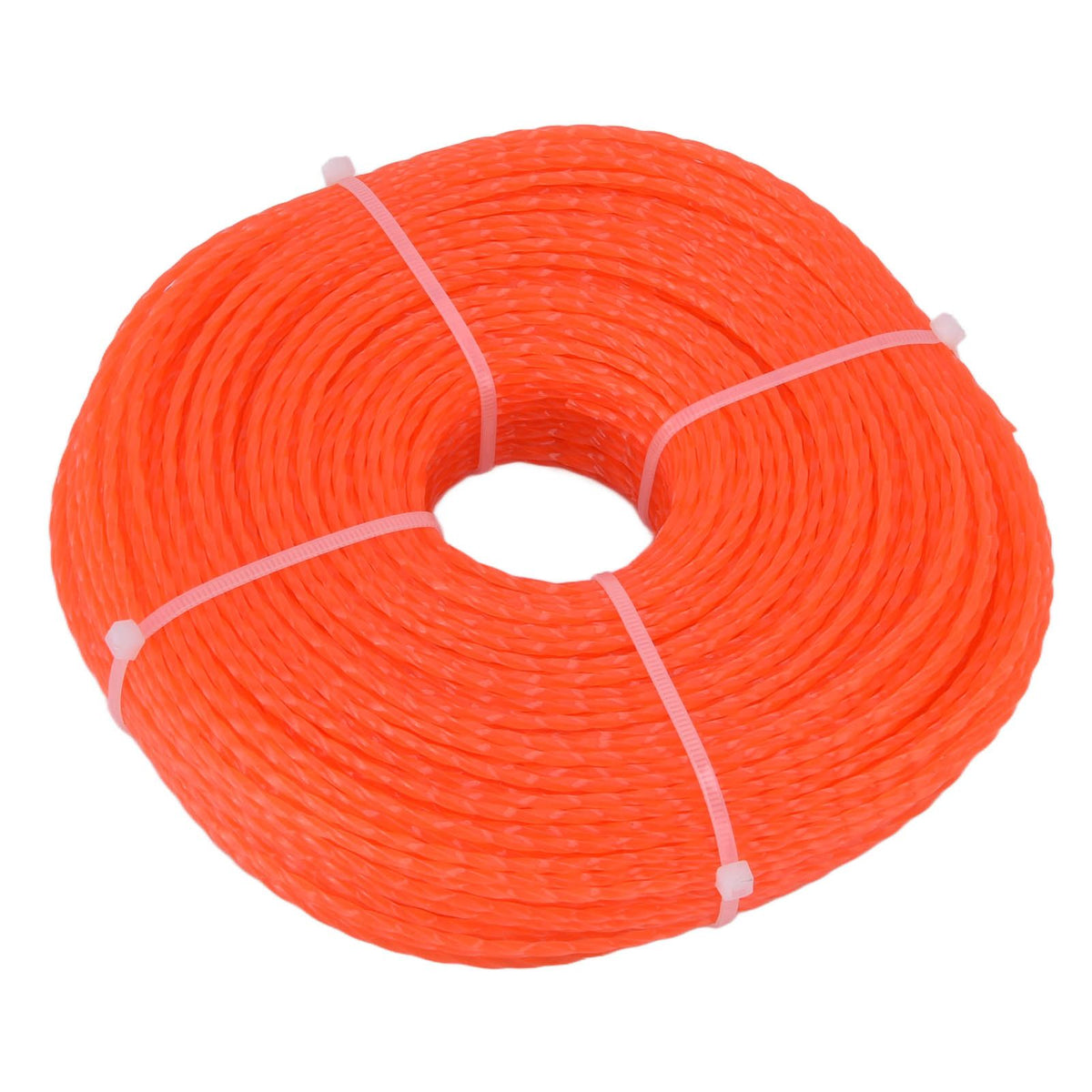 2.4mm 120m Trimmer Line Nylon String Trimmer Line Lawn Mower Accessories for Husqvarna Orange