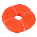 2.4mm 120m Trimmer Line Nylon String Trimmer Line Lawn Mower Accessories for Husqvarna Orange