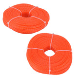 2.4mm 120m Trimmer Line Nylon String Trimmer Line Lawn Mower Accessories for Husqvarna Orange