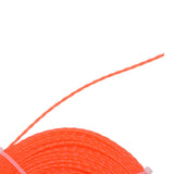 2.4mm 120m Trimmer Line Nylon String Trimmer Line Lawn Mower Accessories for Husqvarna Orange