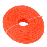 Nylon Trimmer Cord 3.0mm 85m Twisted Trimmer Line for Home Garden Heavy Duty Lawn Mower Cutters