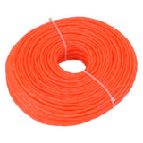 Nylon Trimmer Cord 3.0mm 85m Twisted Trimmer Line for Home Garden Heavy Duty Lawn Mower Cutters