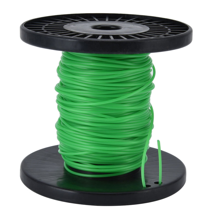 2mm String Trimmer Line Round Grass Trimmer Line Green Lawn Mower Line for Husqvarna 30m / 98.4ft