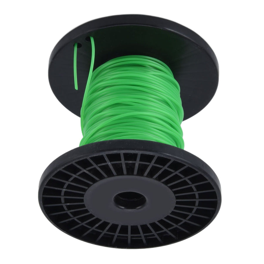2mm String Trimmer Line Round Grass Trimmer Line Green Lawn Mower Line for Husqvarna 30m / 98.4ft