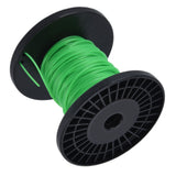 2mm String Trimmer Line Round Grass Trimmer Line Green Lawn Mower Line for Husqvarna 50m / 164.0ft