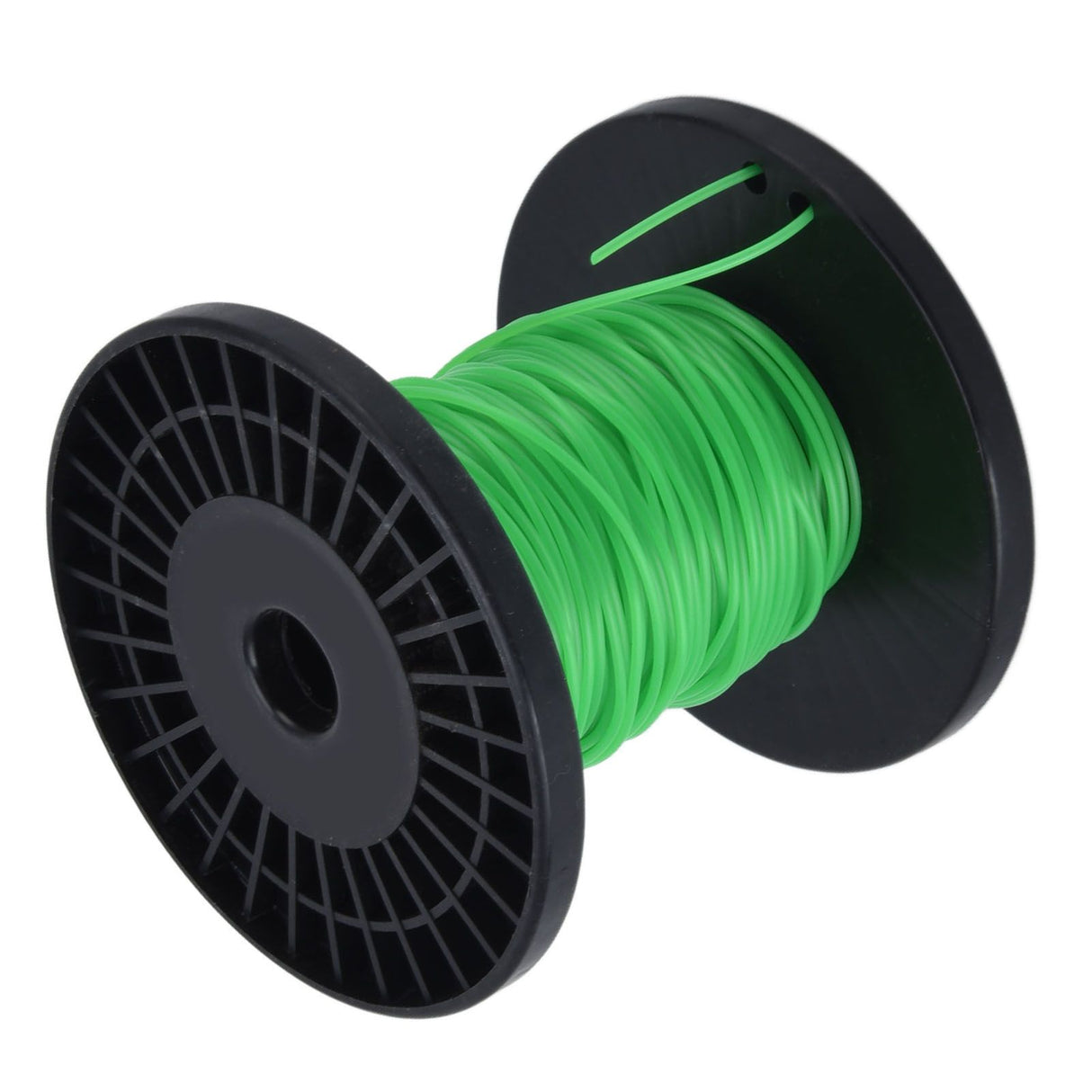 2mm String Trimmer Line Round Grass Trimmer Line Green Lawn Mower Line for Husqvarna 50m / 164.0ft
