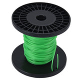 2mm String Trimmer Line Round Grass Trimmer Line Green Lawn Mower Line for Husqvarna 50m / 164.0ft