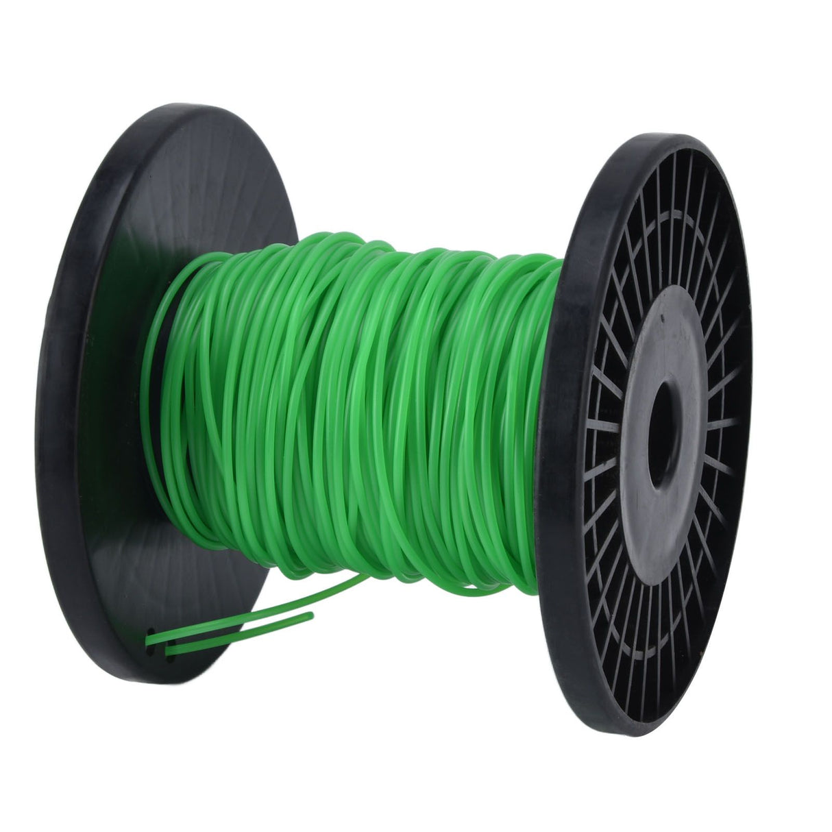 2mm String Trimmer Line Round Grass Trimmer Line Green Lawn Mower Line for Husqvarna 50m / 164.0ft