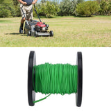 2mm String Trimmer Line Round Grass Trimmer Line Green Lawn Mower Line for Husqvarna 50m / 164.0ft
