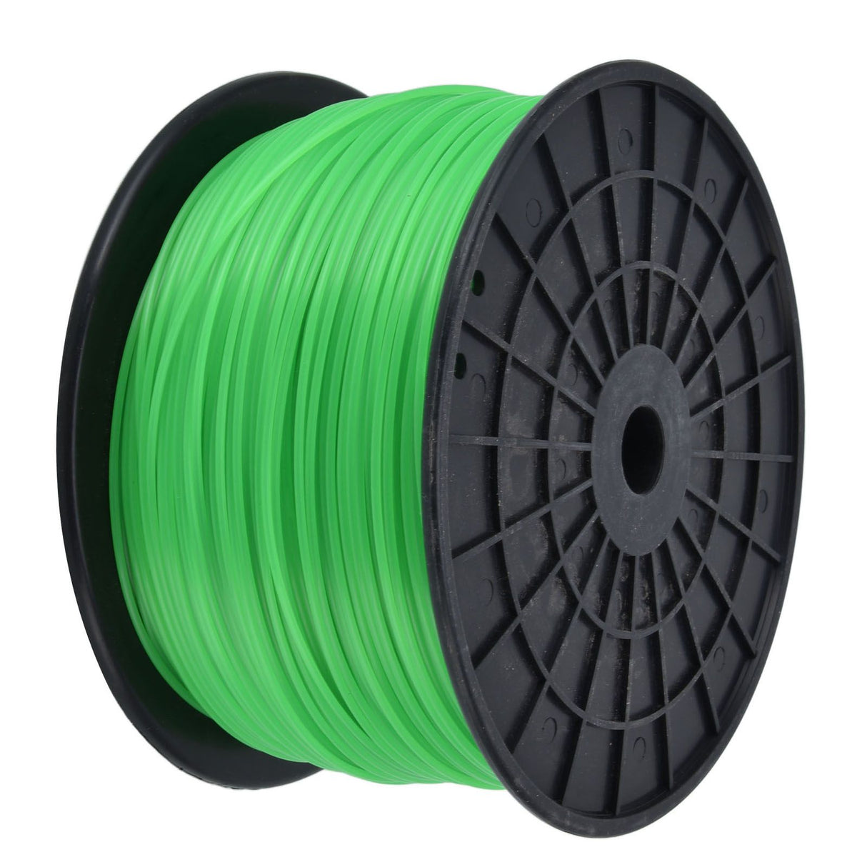 2mm String Trimmer Line Round Grass Trimmer Line Green Lawn Mower Line for Husqvarna 372m / 1220.5ft