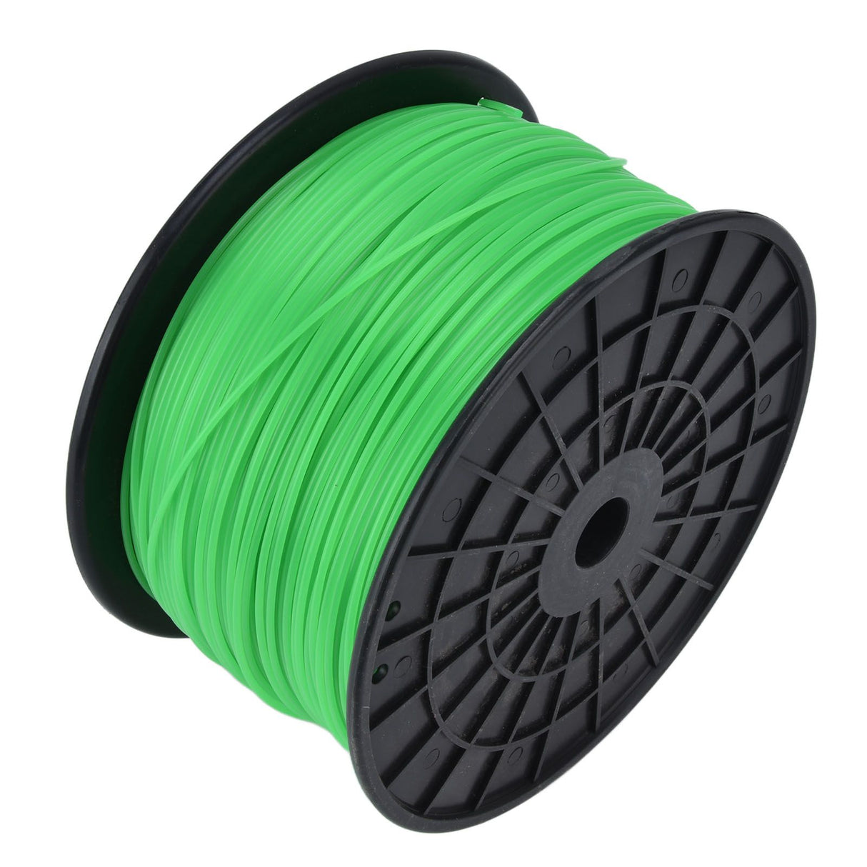 2mm String Trimmer Line Round Grass Trimmer Line Green Lawn Mower Line for Husqvarna 372m / 1220.5ft