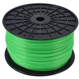 2mm String Trimmer Line Round Grass Trimmer Line Green Lawn Mower Line for Husqvarna 372m / 1220.5ft - Low Angle