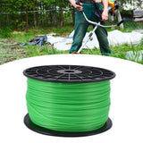 2mm String Trimmer Line Round Grass Trimmer Line Green Lawn Mower Line for Husqvarna 372m / 1220.5ft - Extra Image