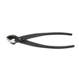 200mm/7.9in Concave Branch Cutter High Strength Manganese Steel Diagonal Pliers Black - 45-Degree Angle