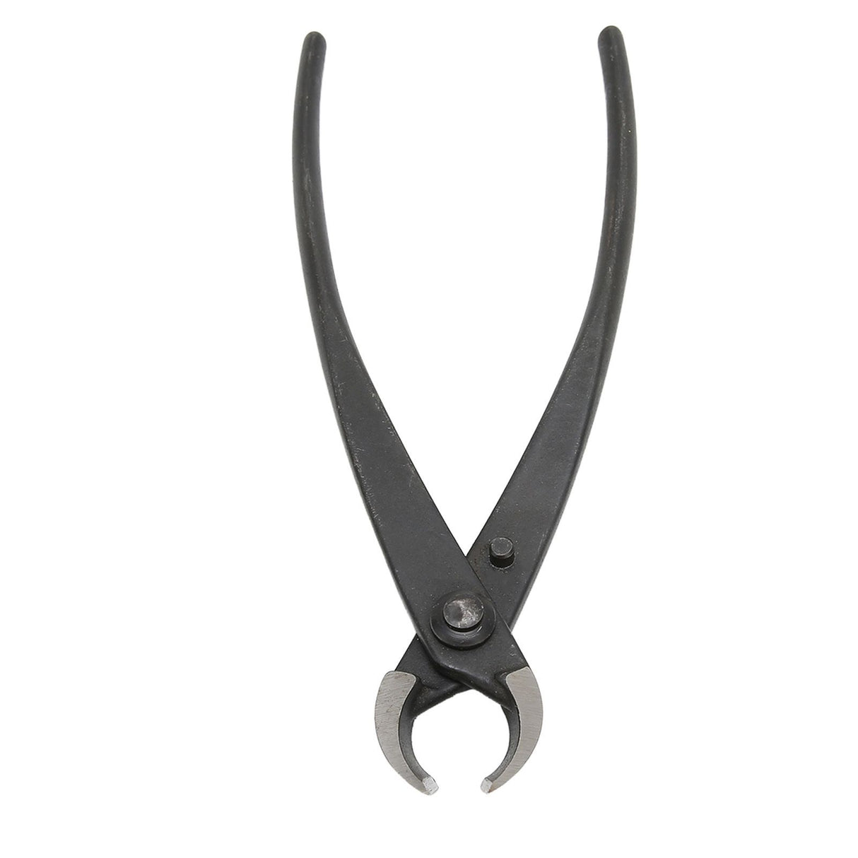 200mm/7.9in Concave Branch Cutter High Strength Manganese Steel Diagonal Pliers Black