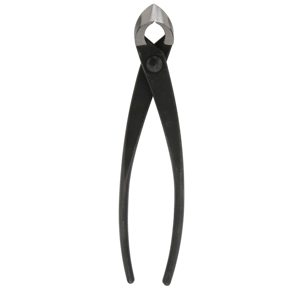 200mm/7.9in Concave Branch Cutter High Strength Manganese Steel Diagonal Pliers Black