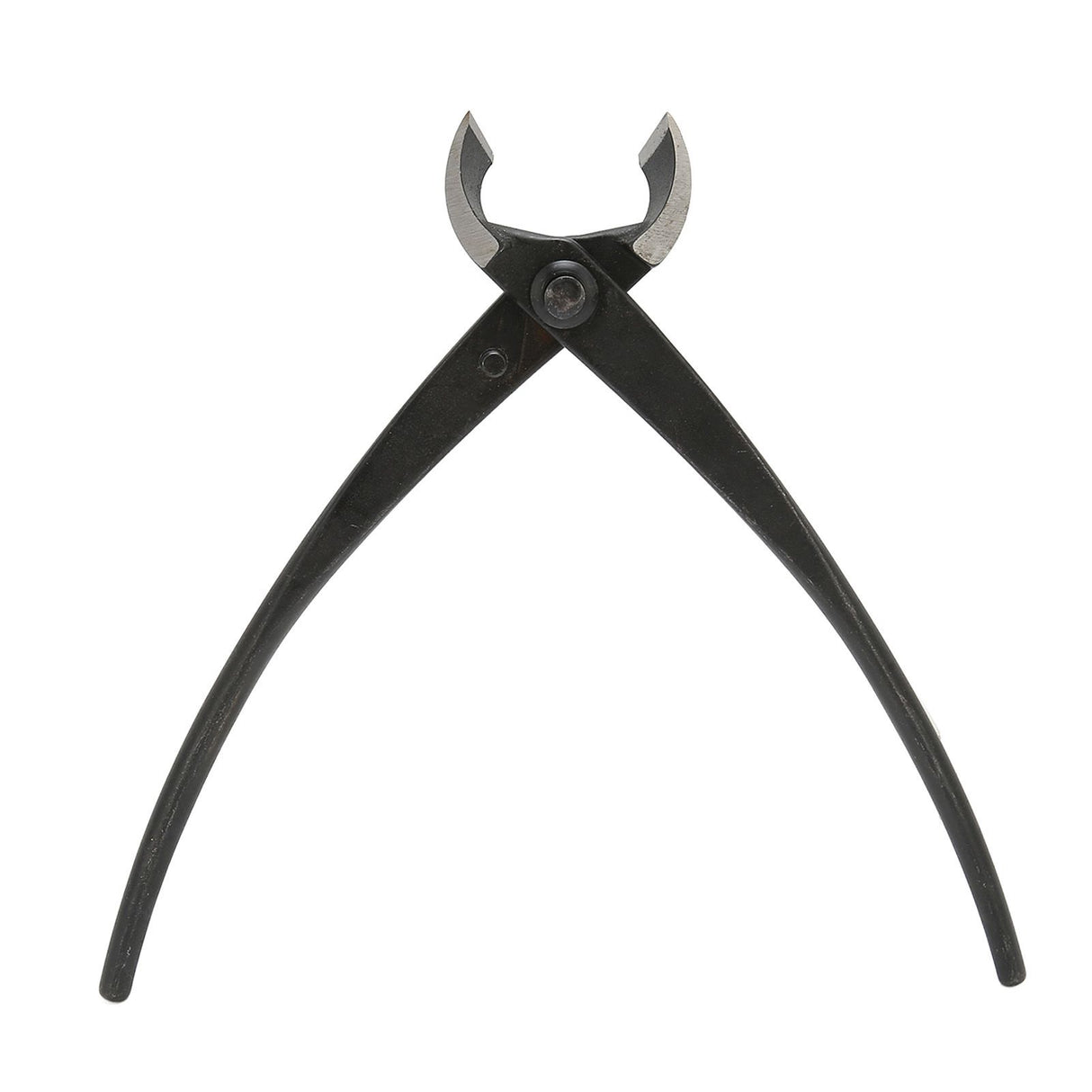 200mm/7.9in Concave Branch Cutter High Strength Manganese Steel Diagonal Pliers Black