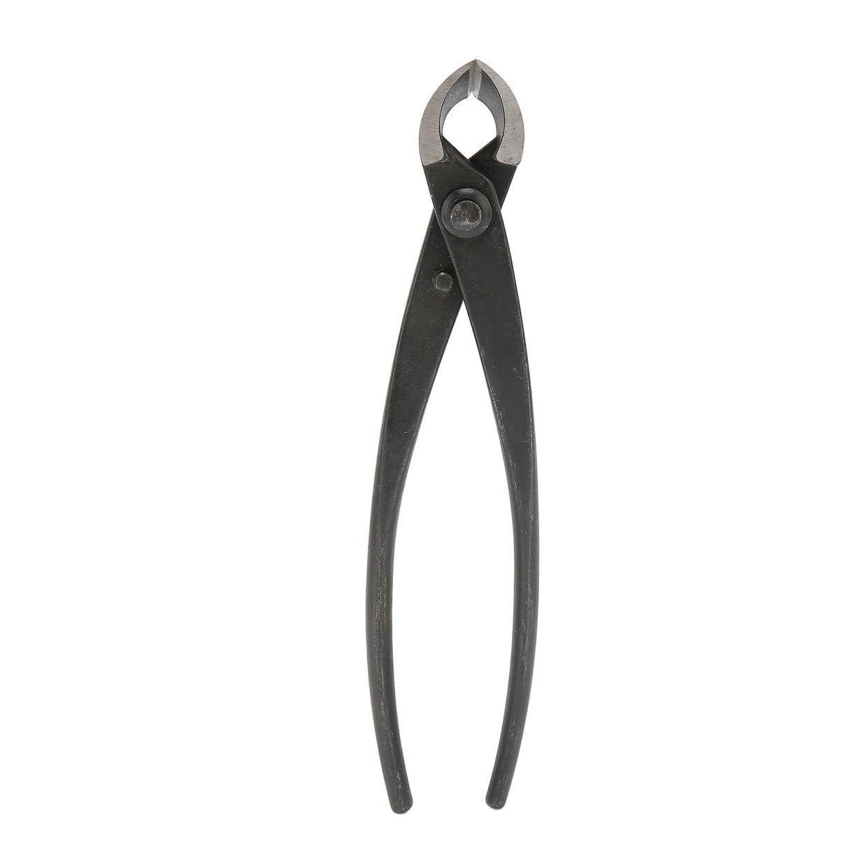 200mm/7.9in Concave Branch Cutter High Strength Manganese Steel Diagonal Pliers Black