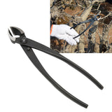 200mm/7.9in Concave Branch Cutter High Strength Manganese Steel Diagonal Pliers Black - Extra Image