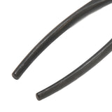 200mm/7.9in Concave Branch Cutter High Strength Manganese Steel Diagonal Pliers Black