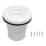 1.5 Inch Pool Nozzle Replacement G2A Thread Wear Resistant Pool Outlet Nozzle for Swimming Pool - Front View