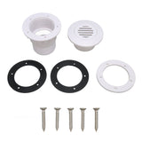 Pool Nozzle Replacement G2A Thread Wear Resistant Pool Outlet Nozzle with 5 Screws for Swimming Pool