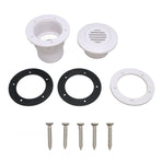 Pool Nozzle Replacement G2A Thread Wear Resistant Pool Outlet Nozzle with 5 Screws for Swimming Pool