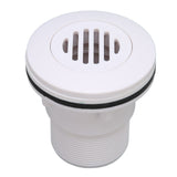 Pool Nozzle Replacement G2A Thread Wear Resistant Pool Outlet Nozzle with 5 Screws for Swimming Pool - Side View