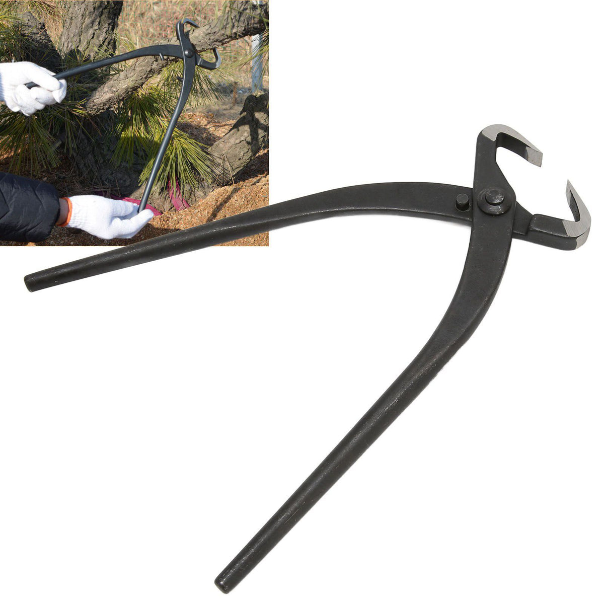 Bonsai Branch Cutter Manganese Steel Professional Branch Pruning Shear for Flower Tree 8.1 Inch