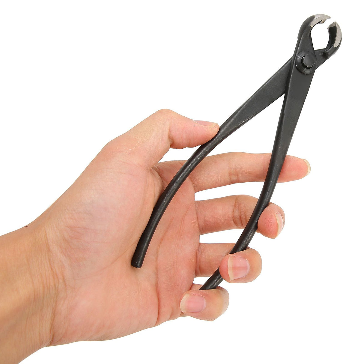 Hand Bonsai Cutter 175mm High Strength Ergonomic Bonsai Concave Cutter for Bonsai Modeling