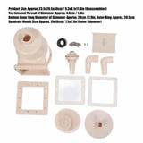 Swimming Pool Skimmer 1.5in Small Drain Pool Drainage Skimmer Swimming Pool Accessories