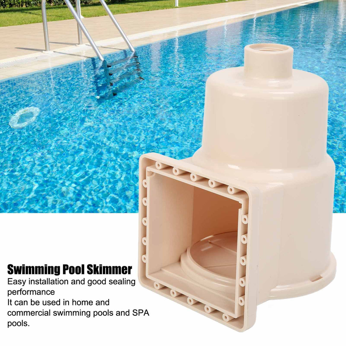 Swimming Pool Skimmer 1.5in Small Drain Pool Drainage Skimmer Swimming Pool Accessories