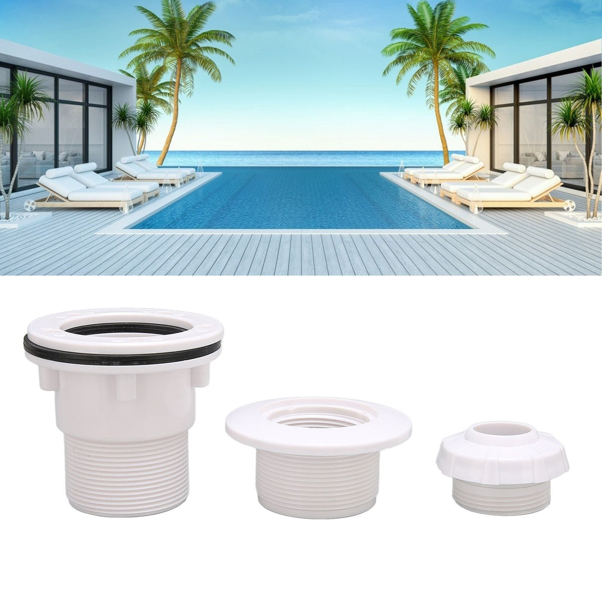 Swimming Pool Jet Nozzles G2A Thread Massage Jet Nozzle Swimming Pool Accessories