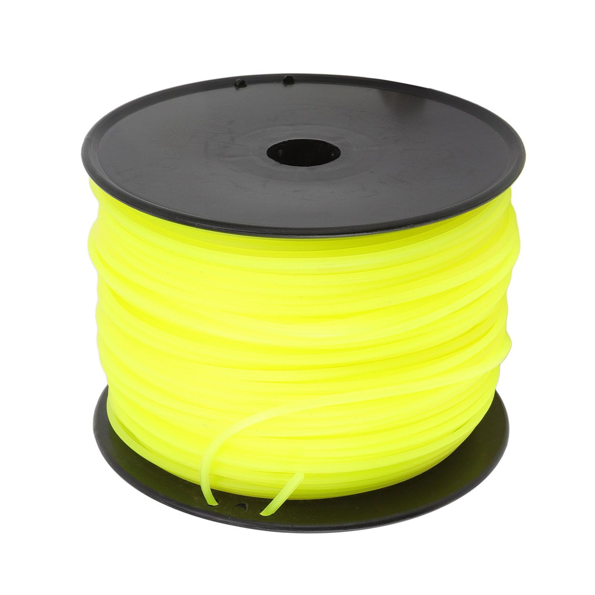 3mm String Trimmer Line Quadrate Trimmer Line Lawn Mower String Cord for Husqvarna Yellow 168m/551.2ft
