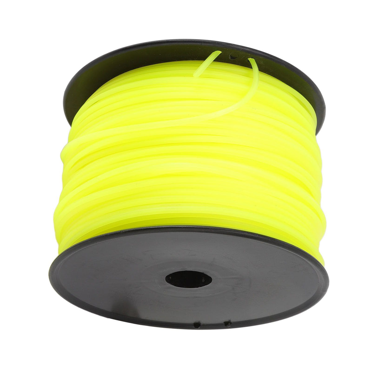 3mm String Trimmer Line Quadrate Trimmer Line Lawn Mower String Cord for Husqvarna Yellow 168m/551.2ft