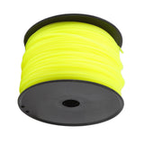 3mm String Trimmer Line Quadrate Trimmer Line Lawn Mower String Cord for Husqvarna Yellow 168m/551.2ft