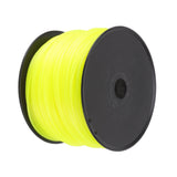 3mm String Trimmer Line Quadrate Trimmer Line Lawn Mower String Cord for Husqvarna Yellow 168m/551.2ft