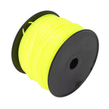 3mm String Trimmer Line Quadrate Trimmer Line Lawn Mower String Cord for Husqvarna Yellow 168m/551.2ft