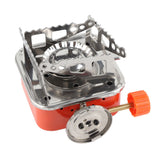 Mini Camping Stove Foldable 2800W 100g/hr Lightweight Portable Camping Stove for Outdoor Activities Picnic Travelling