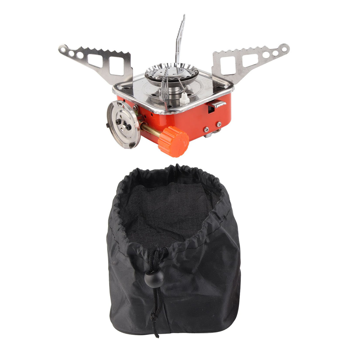 Mini Camping Stove Foldable 2800W 100g/hr Lightweight Portable Camping Stove for Outdoor Activities Picnic Travelling