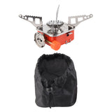 Mini Camping Stove Foldable 2800W 100g/hr Lightweight Portable Camping Stove for Outdoor Activities Picnic Travelling - Extra Image