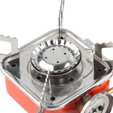 Mini Camping Stove Foldable 2800W 100g/hr Lightweight Portable Camping Stove for Outdoor Activities Picnic Travelling - Extra Image