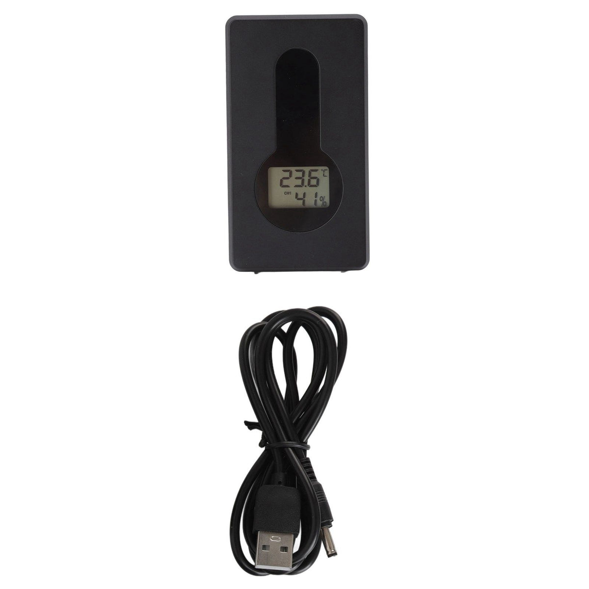 Weather Stations Wireless Indoor Outdoor Color Display Black 3 Channels Regulable Backlight Clock Thermometer for Home