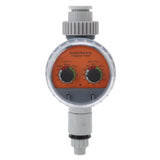 Irrigation Timer Dual Dial Ball Valve IP67 Waterproof Automatic Pressure Free Irrigation Timer for Courtyards Balconies