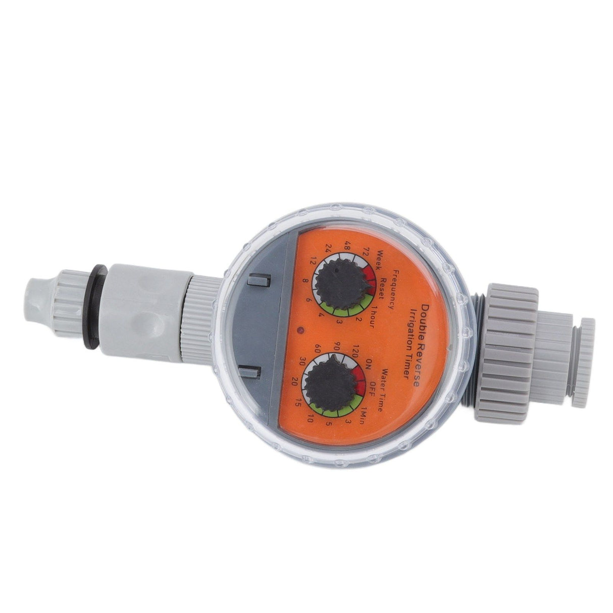 Irrigation Timer Dual Dial Ball Valve IP67 Waterproof Automatic Pressure Free Irrigation Timer for Courtyards Balconies