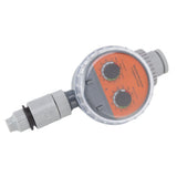 Irrigation Timer Dual Dial Ball Valve IP67 Waterproof Automatic Pressure Free Irrigation Timer for Courtyards Balconies