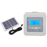 Micro Automatic Drip Irrigation Kit Programmable Timer Solar Multi Function Automatic Watering Sprayer with LED Display - Front View