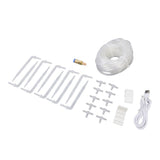 Micro Automatic Drip Irrigation Kit Programmable Timer Solar Multi Function Automatic Watering Sprayer with LED Display